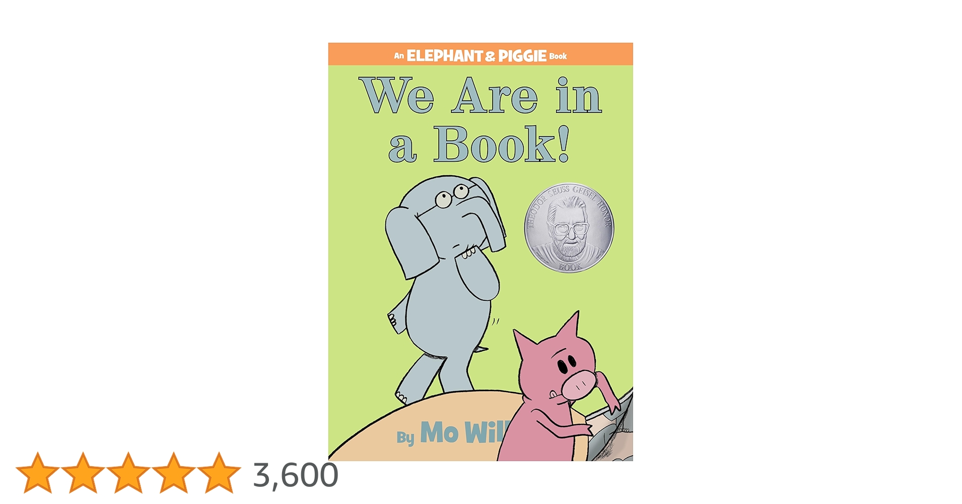 Amazon | We Are in a Book! (An Elephant and Piggie Book) | Willems